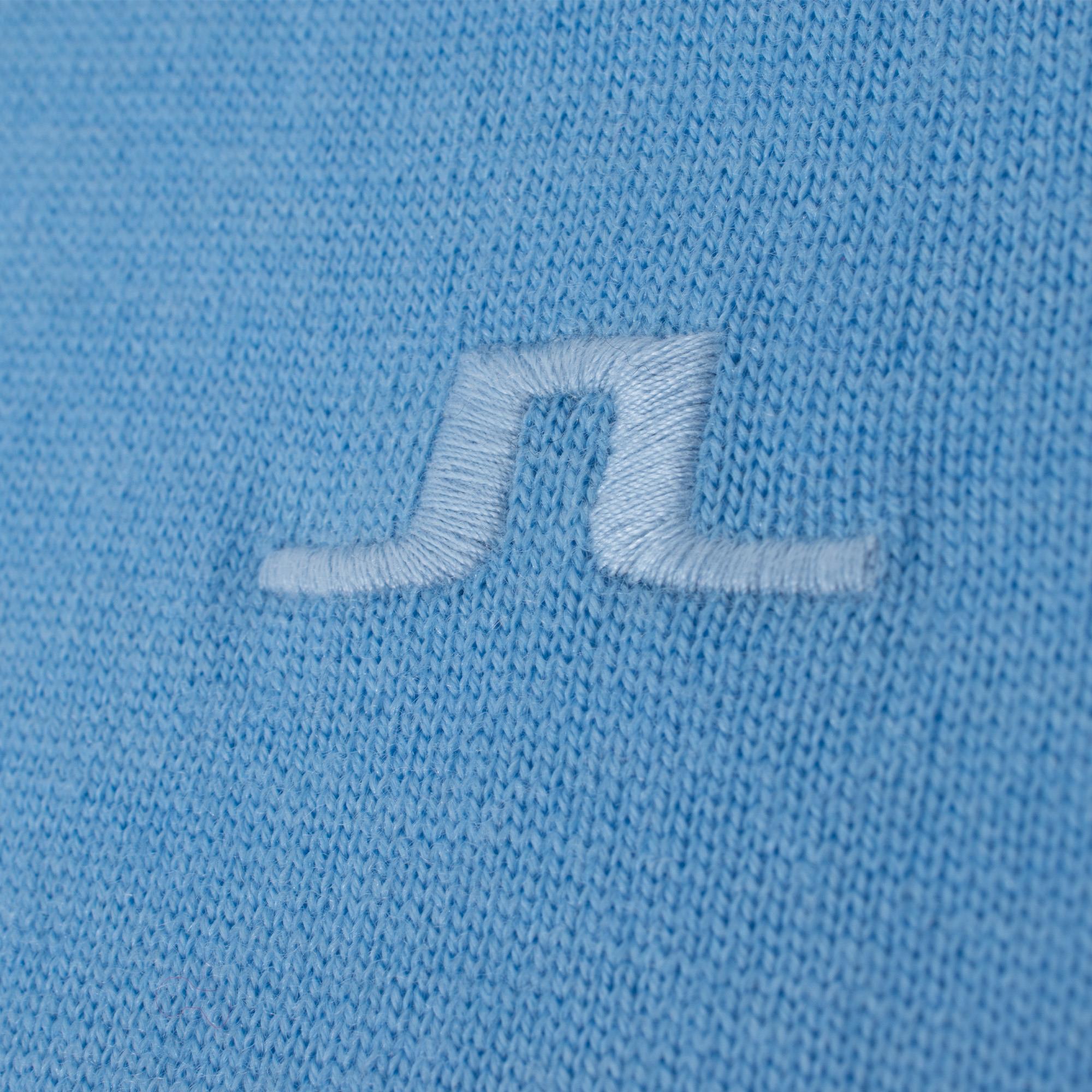 J Lindeberg Jeff Windbreaker Mens Golf Sweater Estate Blue